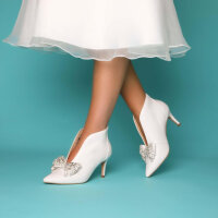 Zinnia Sparkle Bow - AB Crystal