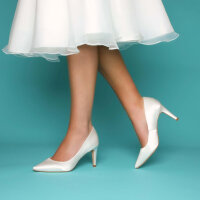 Rachel - Ivory Satin