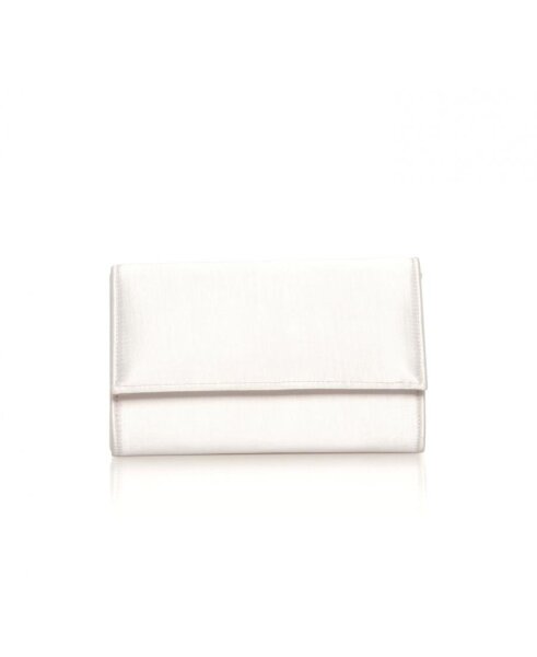 Lola Dyeable Satin Clutch Bag
