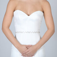 Bridal belt PBB1042 silver