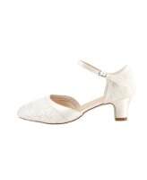 Ingrid Dyeable Lace/Satin Open Waist Court