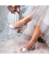 Sabrina - Ivory Satin