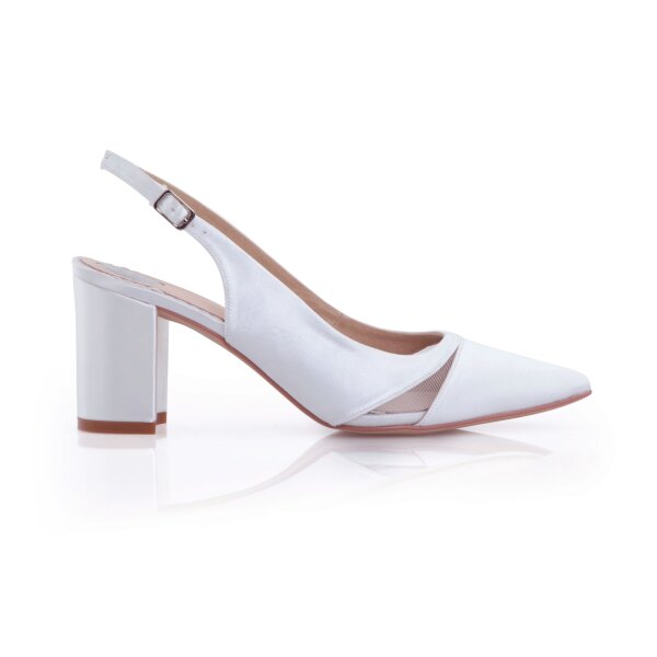 Brooke - Ivory Satin