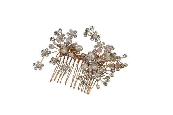 PBH7029 Haarkamm gold