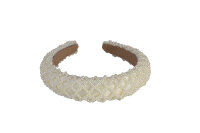 PBR4005 Haarreifen mit Perlen