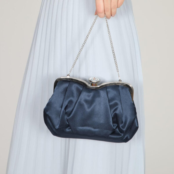 Ginger Bag Satin Navy