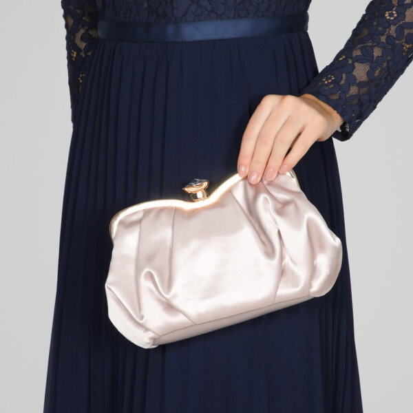Ginger Bag Satin Taupe