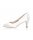 Erica Mid Heel Dyeable Satin Court Shoe