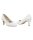 Erica Mid Heel Dyeable Lace Court Shoe