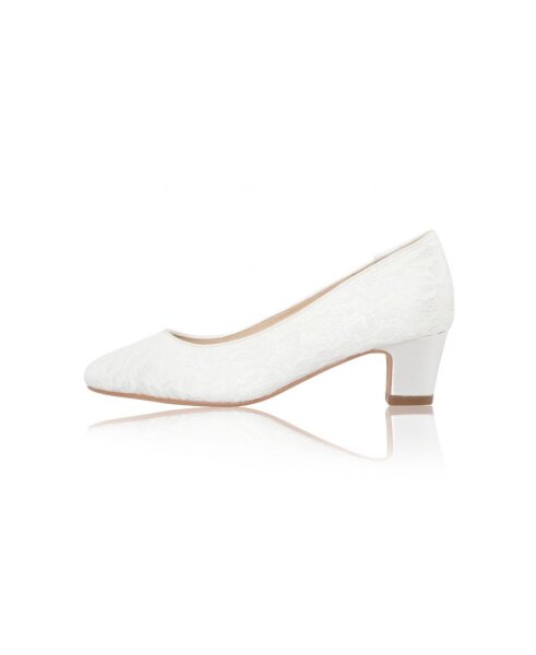 Melanie Low Heel Lace Court Shoe