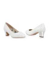 Melanie Low Heel Lace Court Shoe