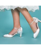 Nina Satin Dyeable Open Waist with Silver PU Bindnig