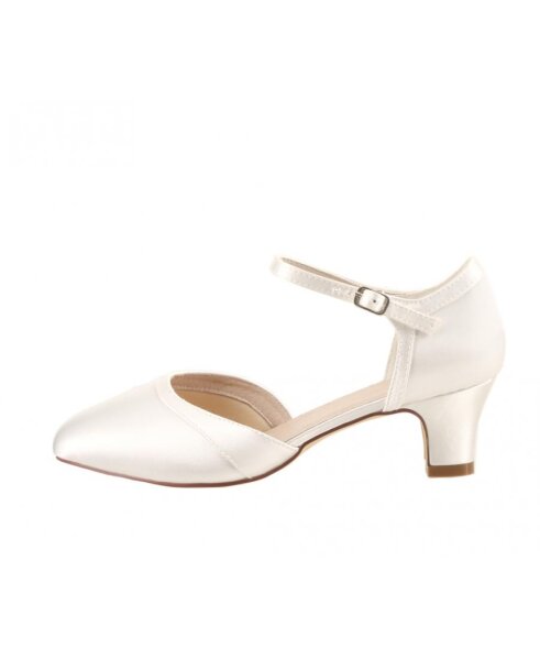 Ingrid Dyeable Satin Open Waist Court